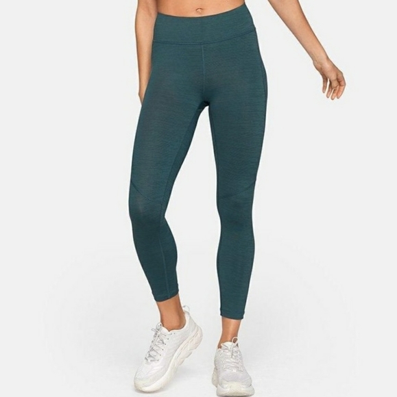 Outdoor Voices Pants - NWT Outdoor Voices Flex 7/8 High Rise Waisted Leggings Evergreen